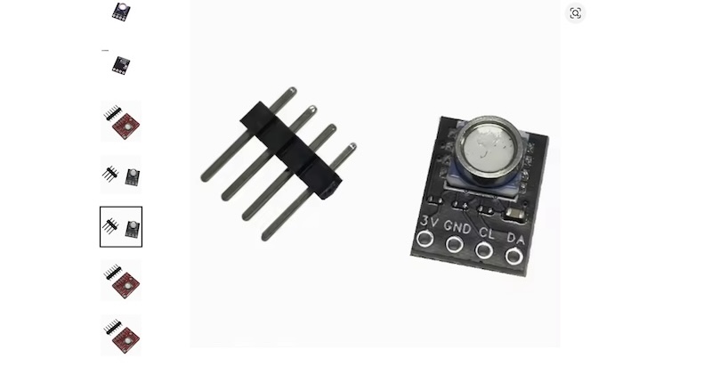 MS5803-14BA high-precision depth pressure sensor breakout board